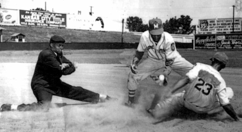 Bob Motley umpired in the Negro American League from 1947 through 1958. (COURTESY OF BYRON MOTLEY)