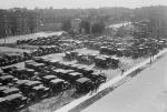 The vacant lots around the Brooklyn ballpark accommodated only 700 automobiles. After World War II, city-dwellers flocked to outer Long Island and New Jersey, and the lack of vehicle access threatened to cut ties with the longtime Dodger fan base.
