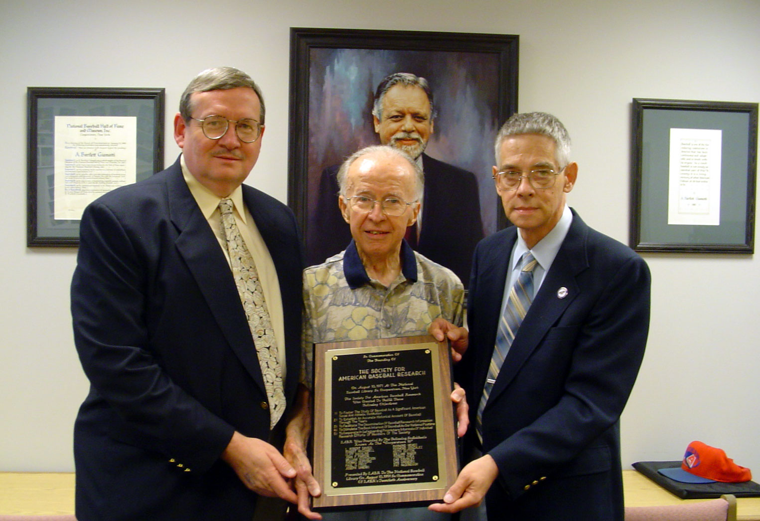 Tom Hufford, Cliff Kachline, John Pardon (in 2006)