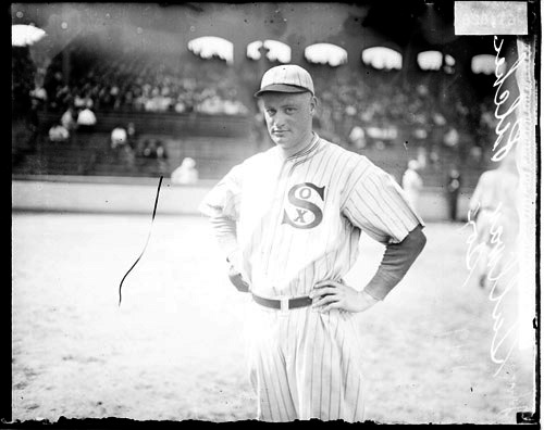 Cubs pitcher Hippo Vaughn, Comiskey Park, 1918  Chicago cubs history, Chicago  cubs baseball, American athletes