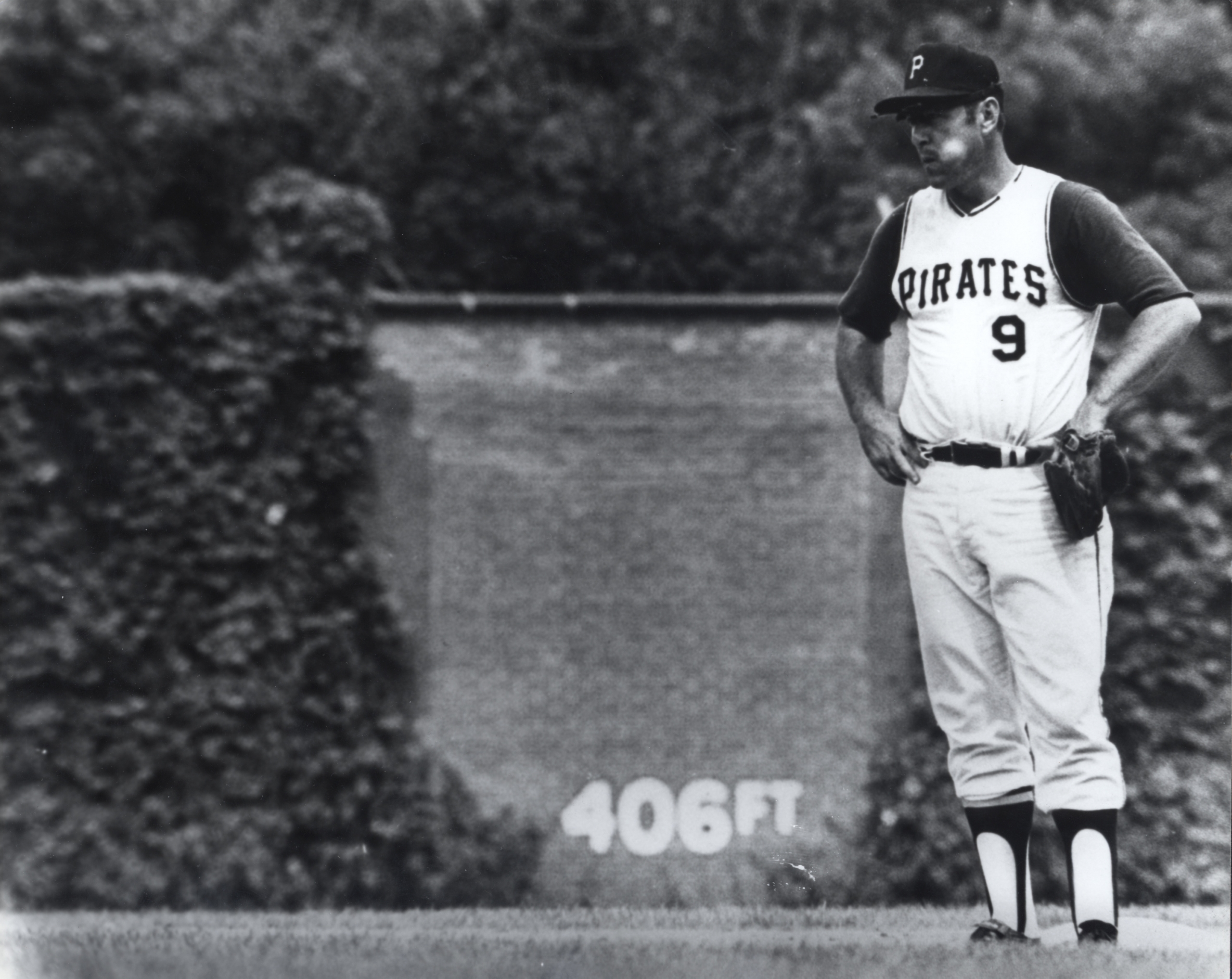 Pirates Hall of Famer is shown during the final game at Pittsburgh's Forbes Field on June 28, 1970.