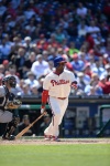 One of five African American players to appear on the Phillies roster in 2012.