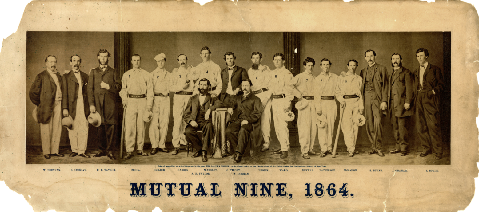 Players who participated in the September 28, 1865 