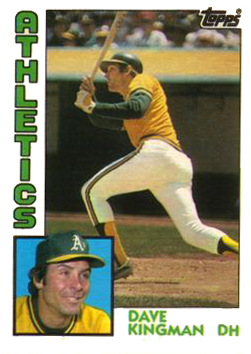 April 16, 1984: Dave Kingman hits three home runs for A's