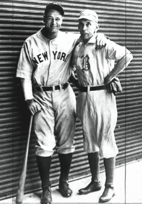 On June 3, 1932, Gehrig matched Lowe's feat of four home home runs in a single game.